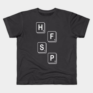 Have Fun Staying Poor Scrabble Tiles Kids T-Shirt